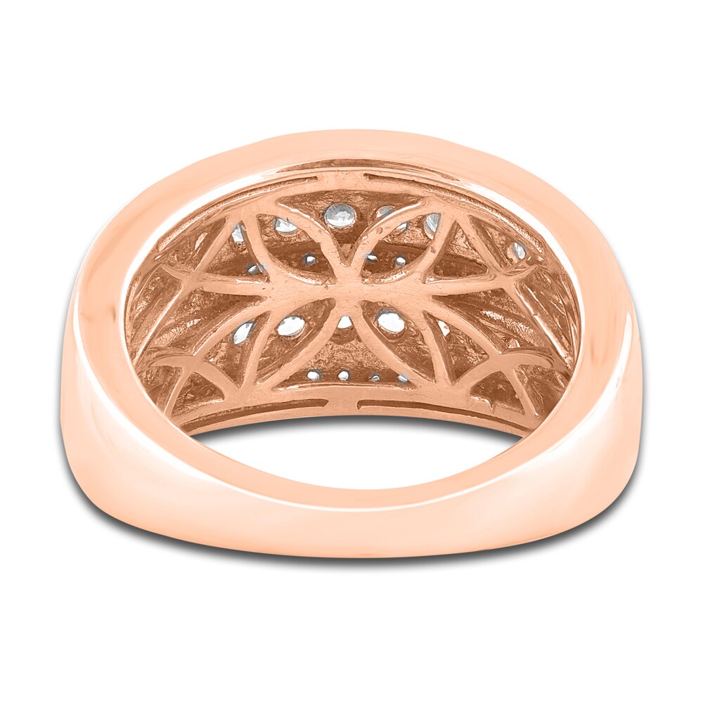 Diamond Anniversary Band 1 ct tw Round 14K Rose Gold gayxGr4a