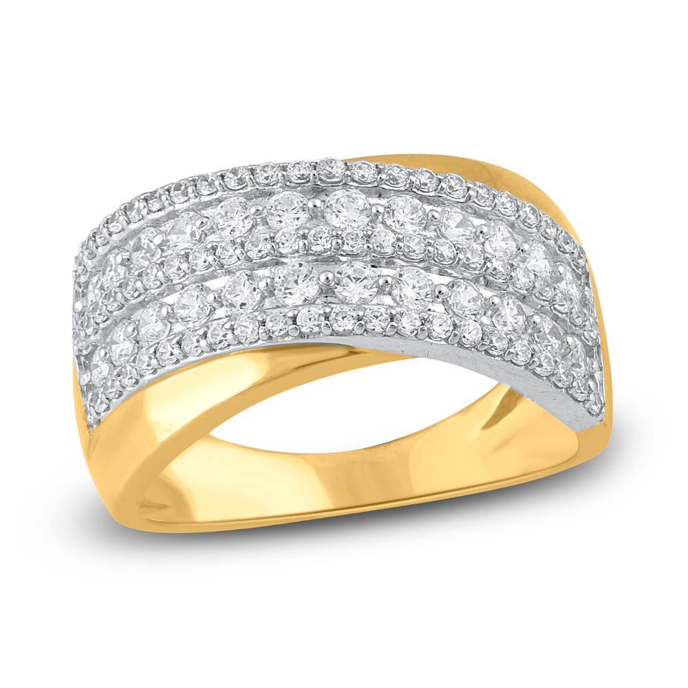 Diamond Anniversary Band 1 ct tw Round 14K Yellow Gold hNrnzp7E