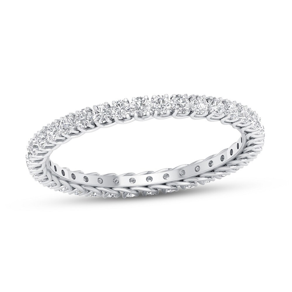 Diamond Eternity Band 1/2 ct tw Round 14K White Gold j7NyaPdG [j7NyaPdG]