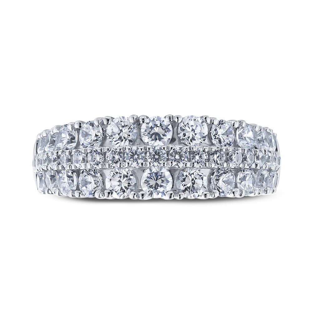 Diamond Anniversary Band 1-3/4 ct tw Round 14K White Gold kNHh3e1C