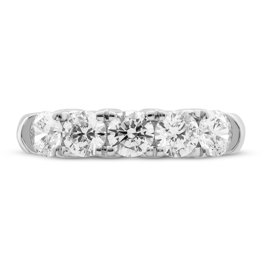 Diamond Anniversary Band 1 1/2 ct tw Round 14K White Gold kfSJuYdy