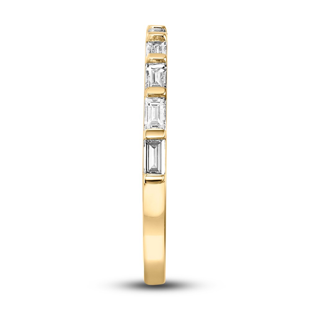 Diamond Anniversary Band 1/3 ct tw Baguette 14K Yellow Gold lK4zk9wM