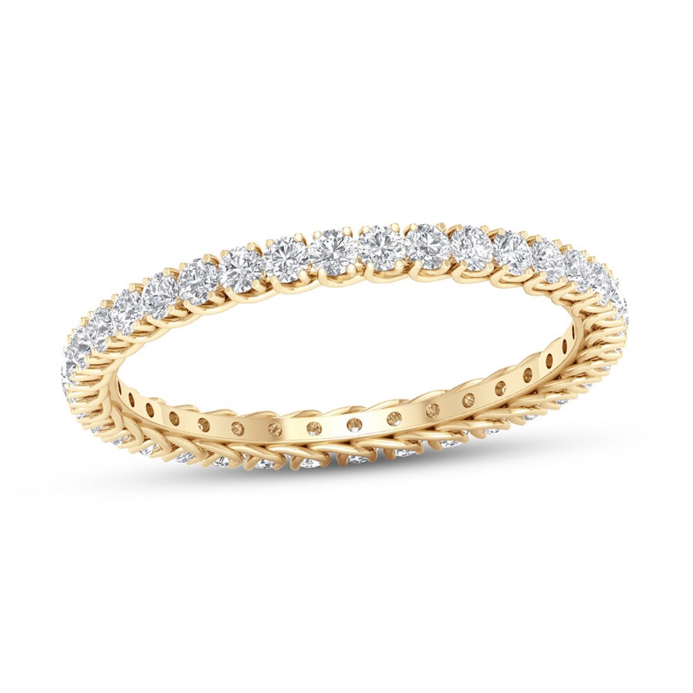 Diamond Eternity Band 1/2 ct tw Round 14K Yellow Gold lUvrxZam