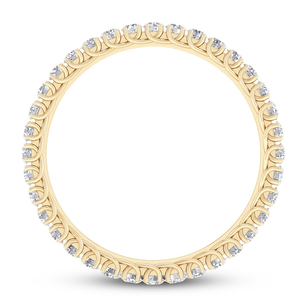 Diamond Eternity Band 1/2 ct tw Round 14K Yellow Gold lUvrxZam