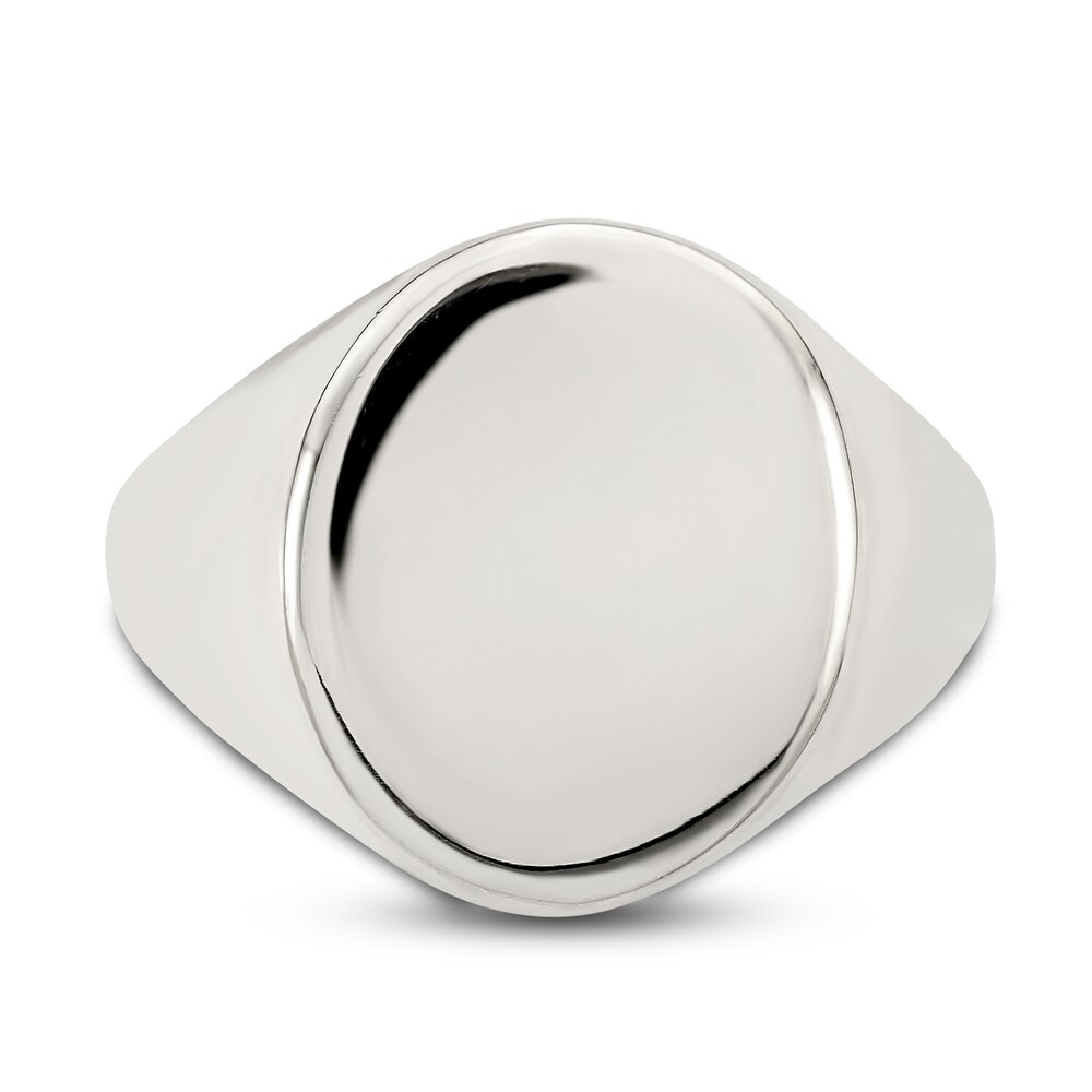 Signet Ring Sterling Silver ljyvIV28