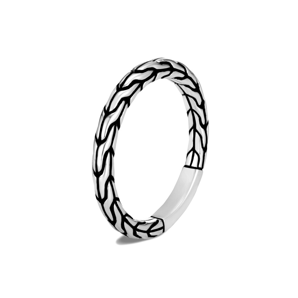 John. Hardy Classic Chain Ring Sterling Silver mHJaONrX