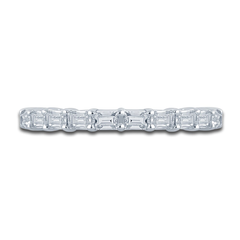 Pnina Tornai Diamond Eternity Band 2 ct tw Emerald 14K White Gold mUD3XtIP