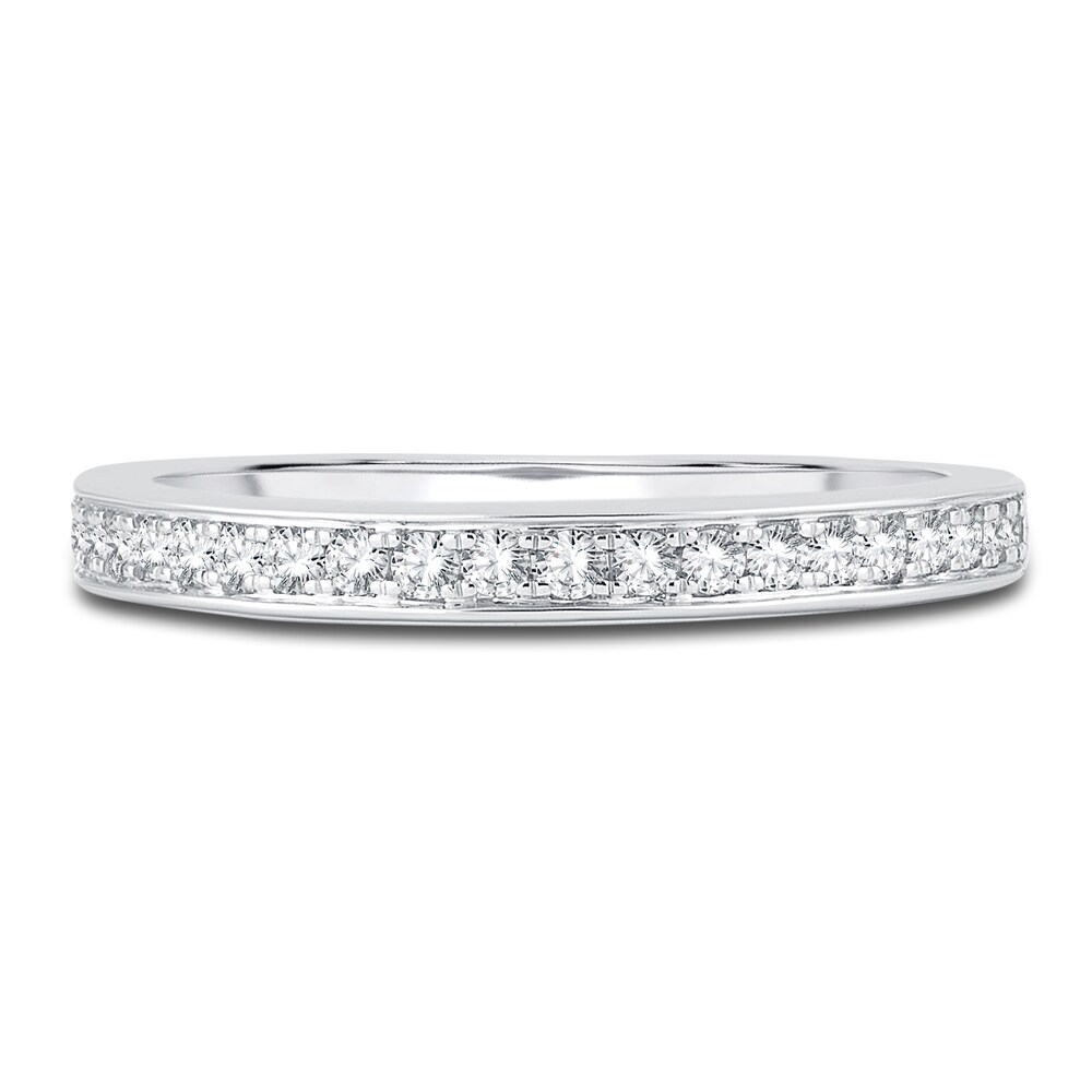 Diamond Wedding Band 1/5 ct tw Round 14K White Gold mZtEAe2N