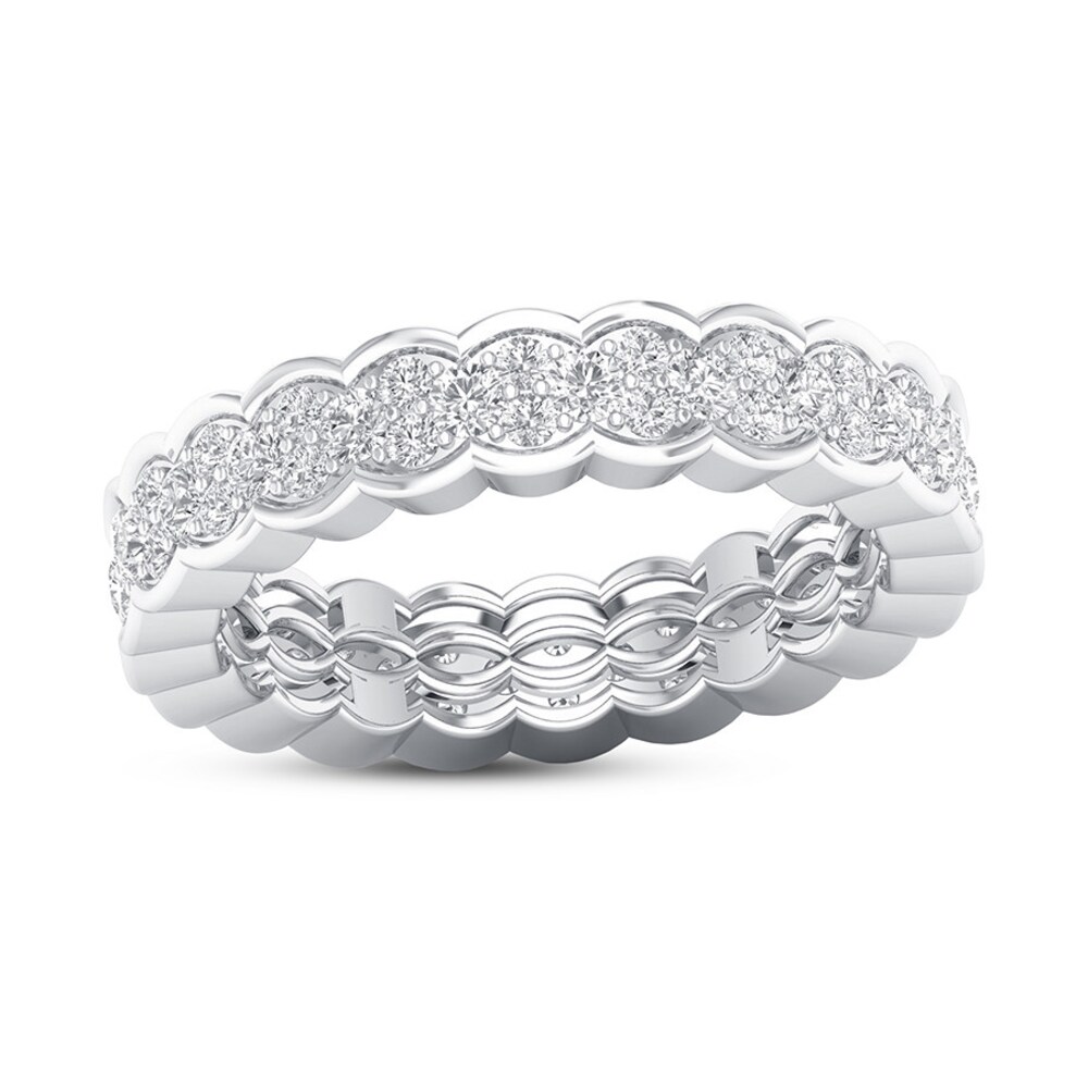 Diamond Eternity Band 1 ct tw Round 14K White Gold nPrUZNnI [nPrUZNnI]