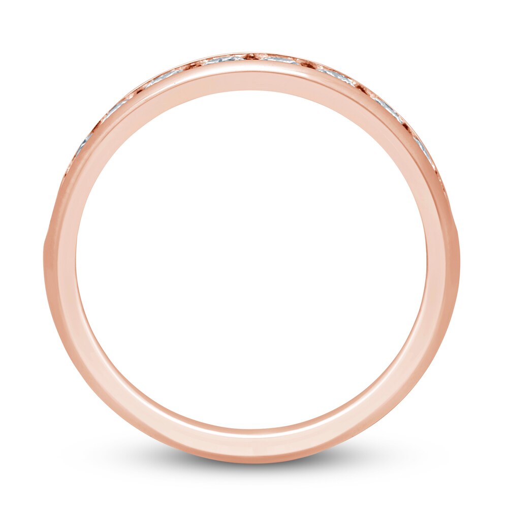 Diamond Anniversary Band 1 ct tw Round 14K Rose Gold (SI/2) nrpRXyH4