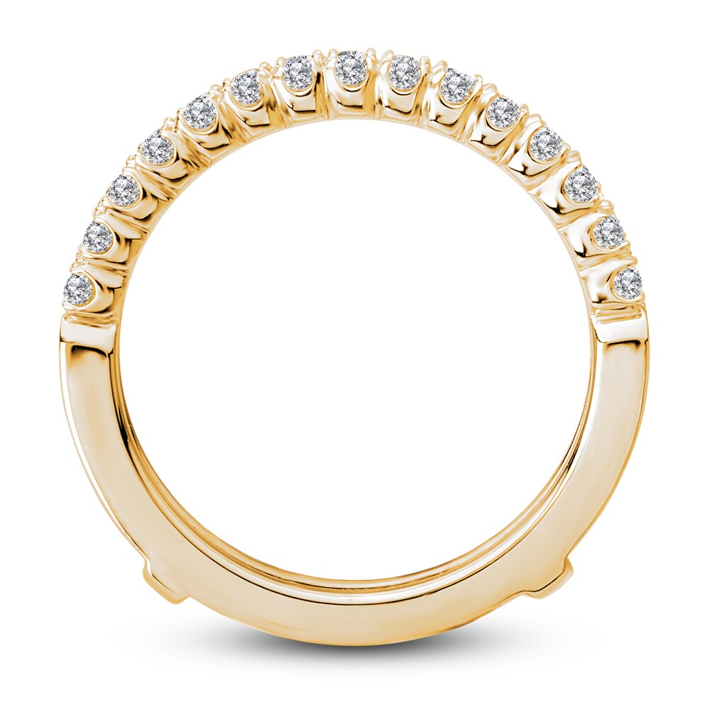 Diamond Enhancer Ring 1/2 ct tw Round 14K Yellow Gold nwtsS1eJ