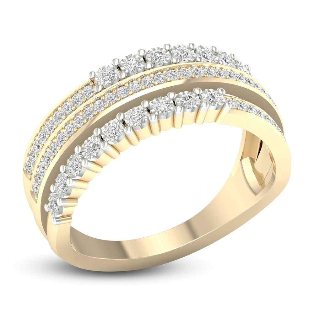 Diamond Anniversary Band 1/4 ct tw Round 14K Yellow Gold o7m3ITGZ