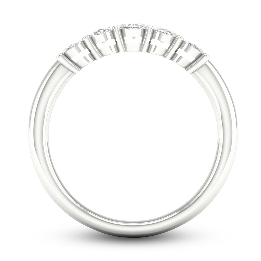 Diamond Anniversary Band 1 ct tw Oval Platinum oOvrNNJx