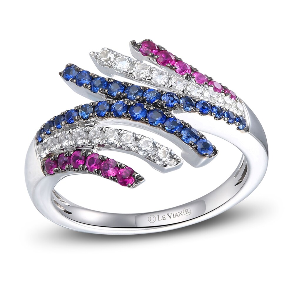 Le Vian Natural Sapphire & Natural Ruby Ring 14K Vanilla Gold ora9YlIE [ora9YlIE]