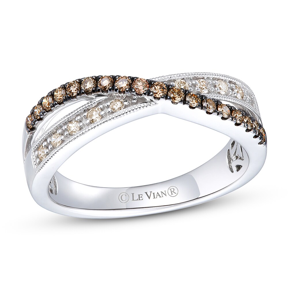 Le Vian Diamond Ring 1/4 ct tw Round 14K Vanilla Gold pYqPXzzs