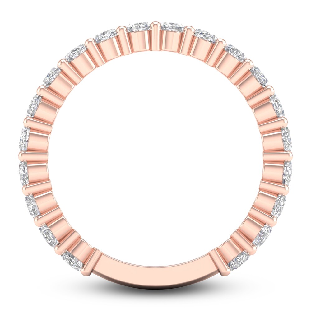 Diamond Anniversary Band 2 ct tw Oval 14K Rose Gold q8mRpka1