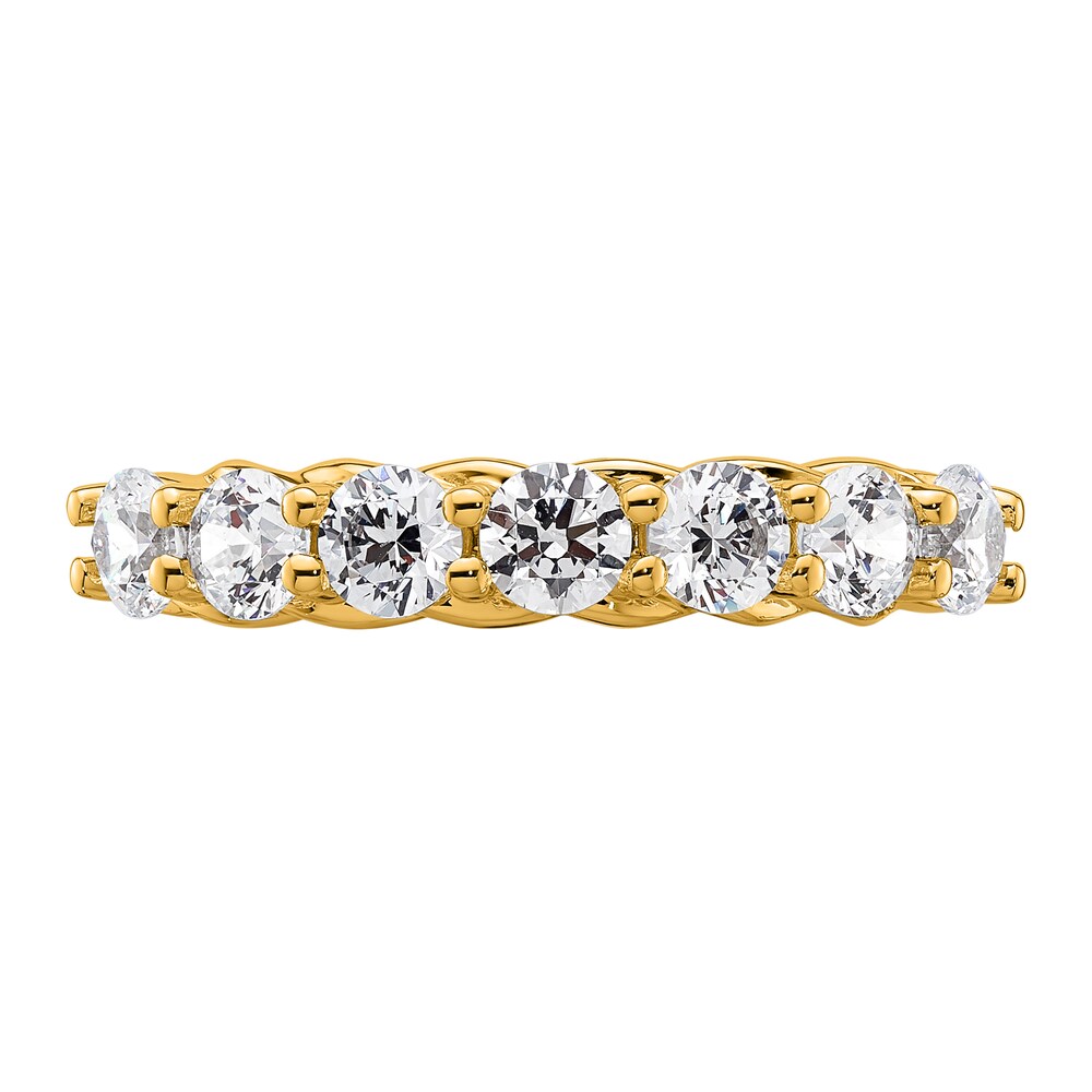 Hearts Desire Diamond Anniversary Ring 1-1/4 ct tw Round 18K Yellow Gold qHhWxbEY