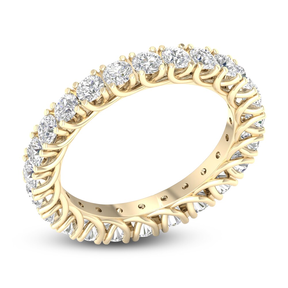 Diamond Eternity Band 2 ct tw Round 14K Yellow Gold qaycfViA