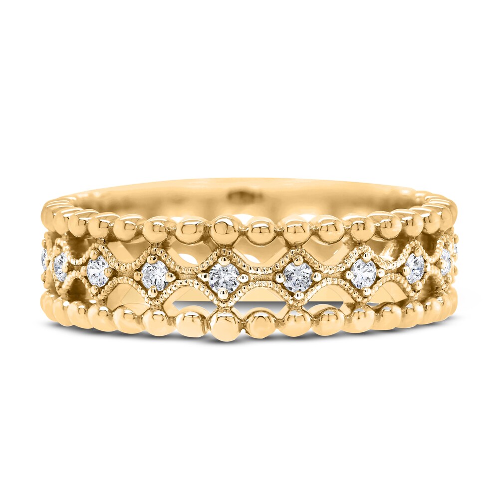 Diamond Ring 1/4 ct tw Round 10K Yellow Gold qvTRLYyF