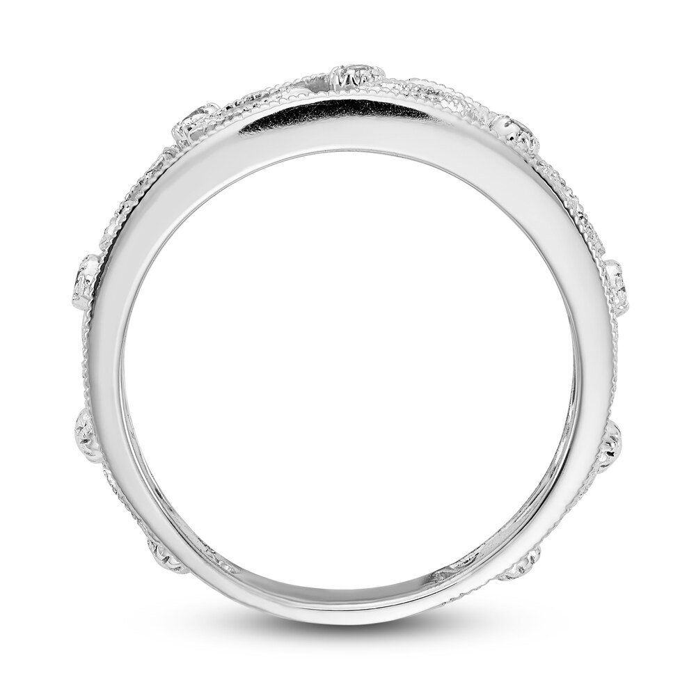 Diamond Ring 1/20 ct tw Round 14K White Gold qwwhOE1q