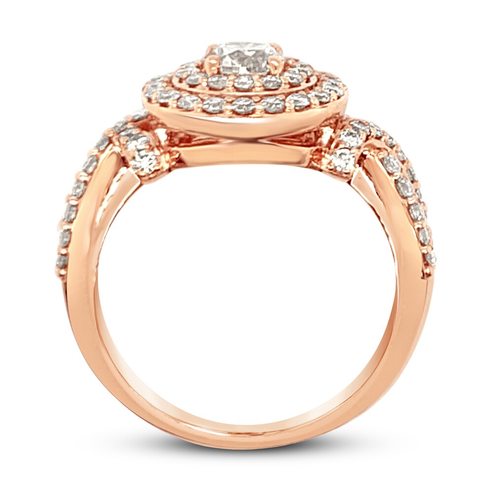 Le Vian Diamond Ring 1-1/3 ct tw 14K Strawberry Gold rKLDQr5S