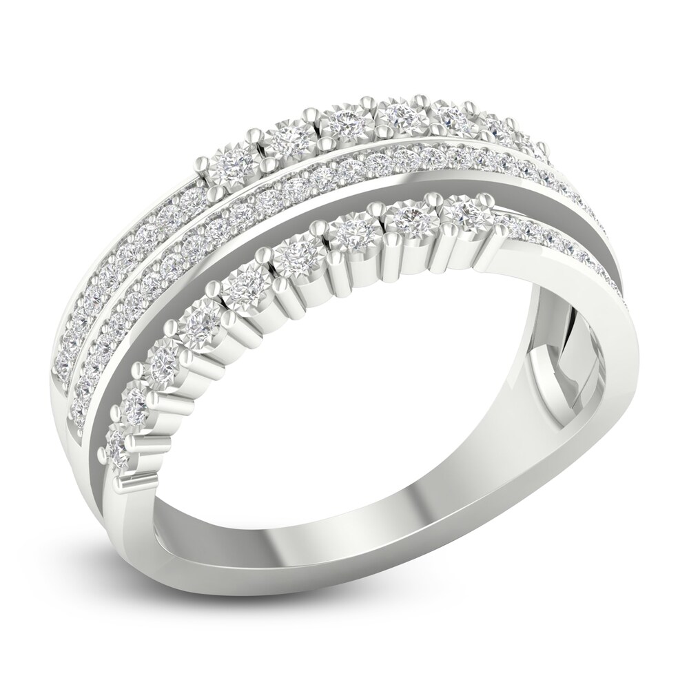 Diamond Anniversary Band 1/4 ct tw Round 14K White Gold rmwjv5pm