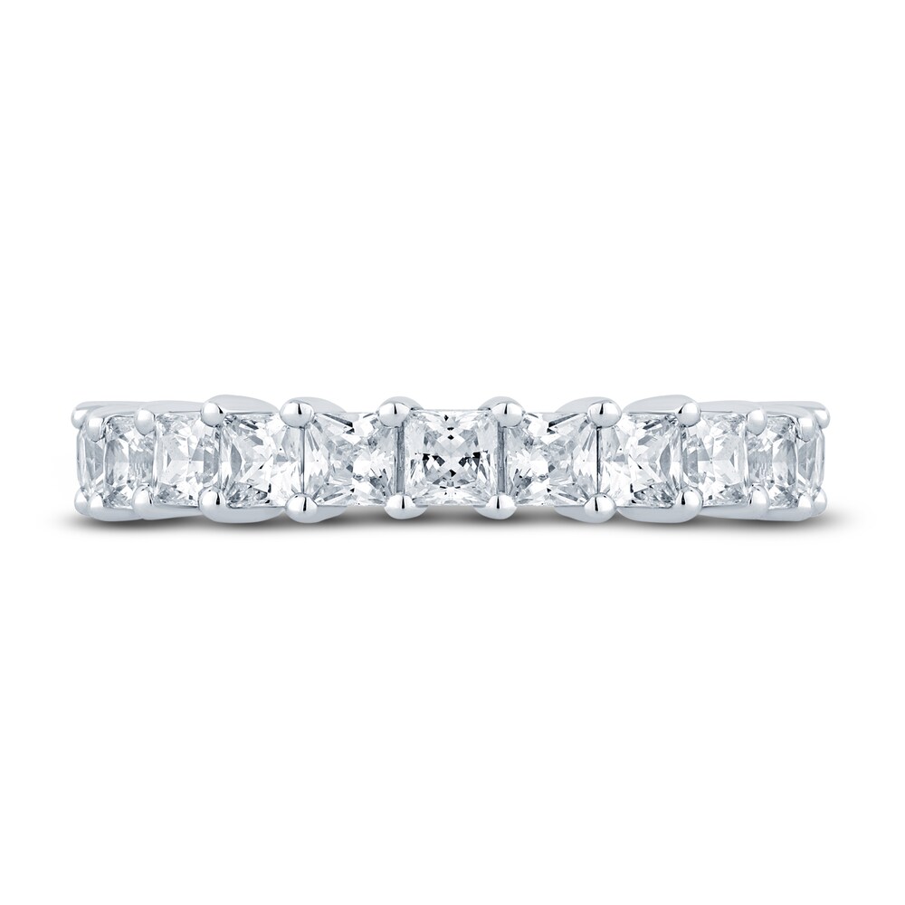 Pnina Tornai Diamond Eternity Ring 2-3/4 ct tw Princess/Round 14K White Gold sAJG4sCI