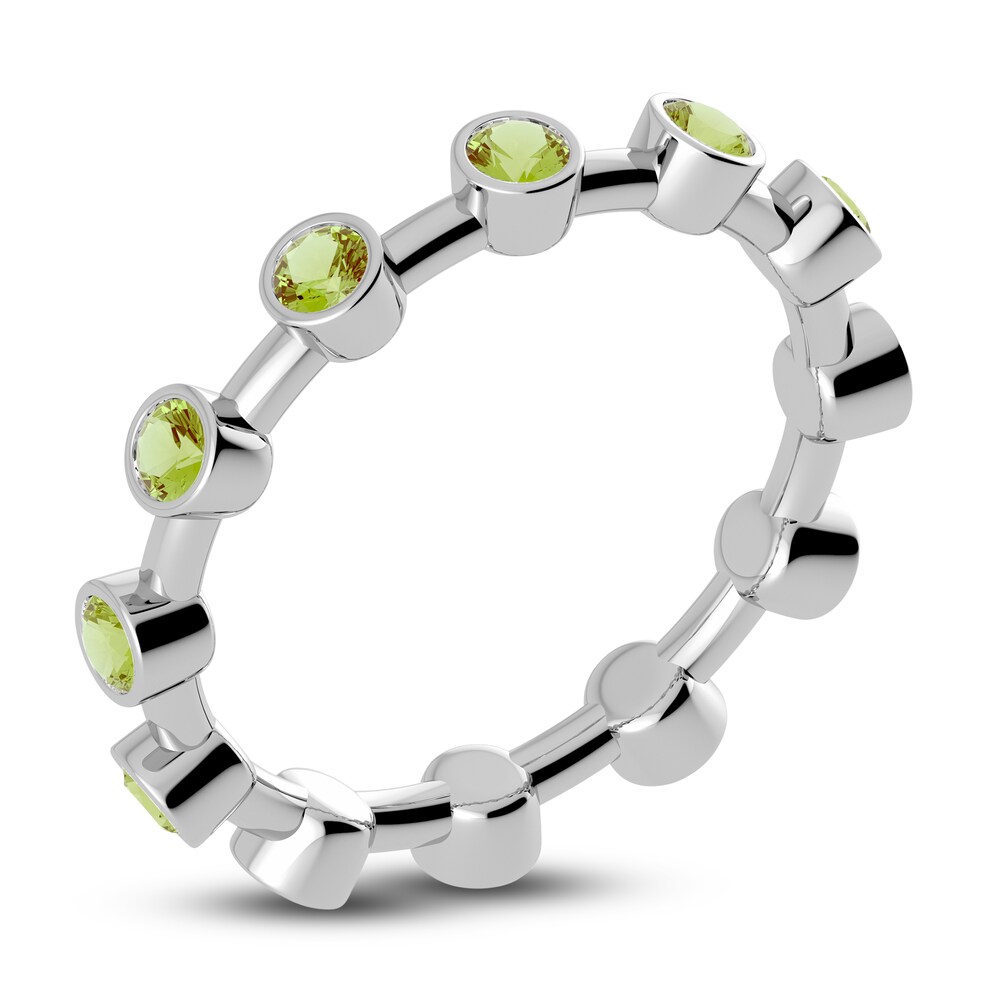 Juliette Maison Natural Peridot Ring 10K White Gold sJ6ySjV5