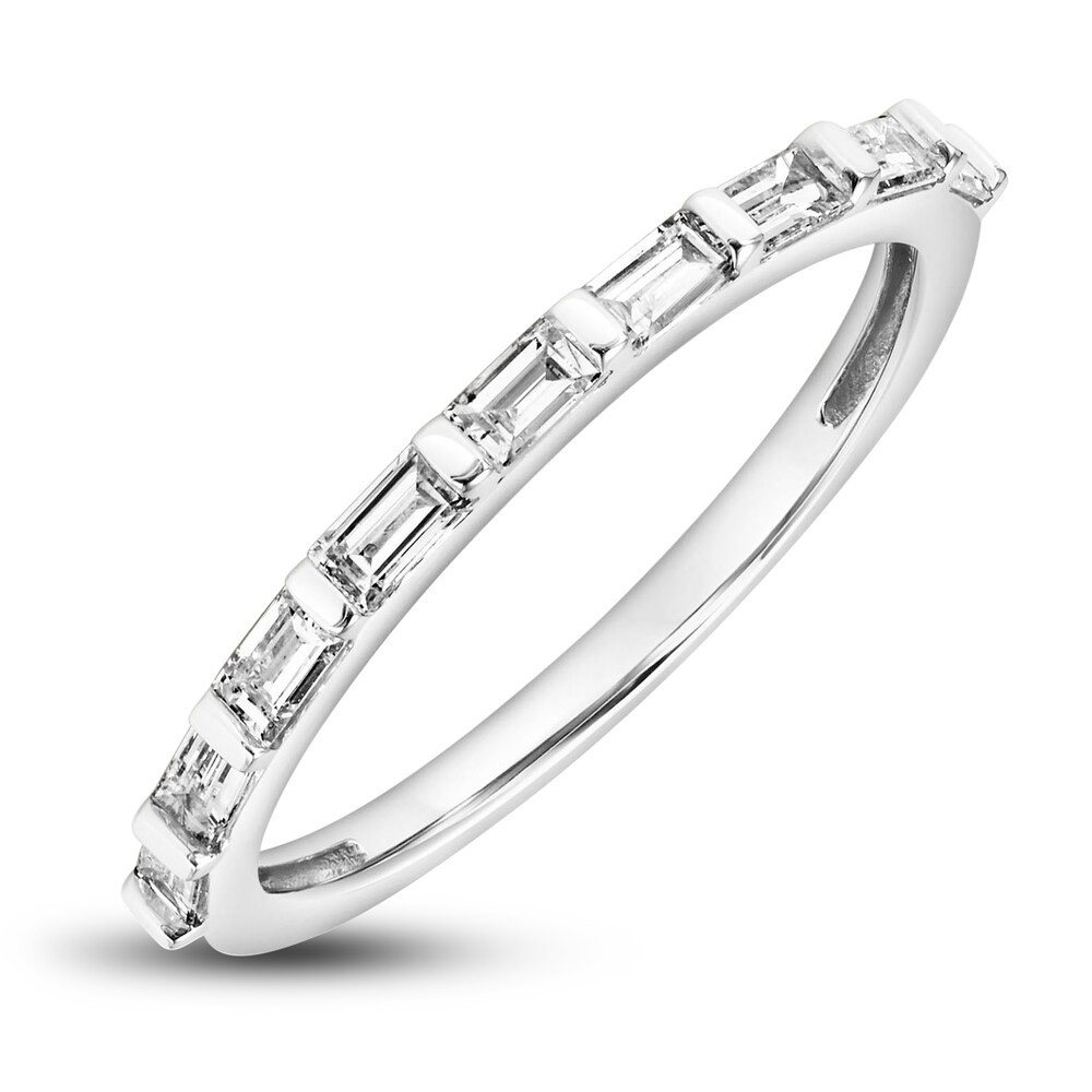 Diamond Anniversary Band 1/3 ct tw Baguette 14K White Gold slvwifQU