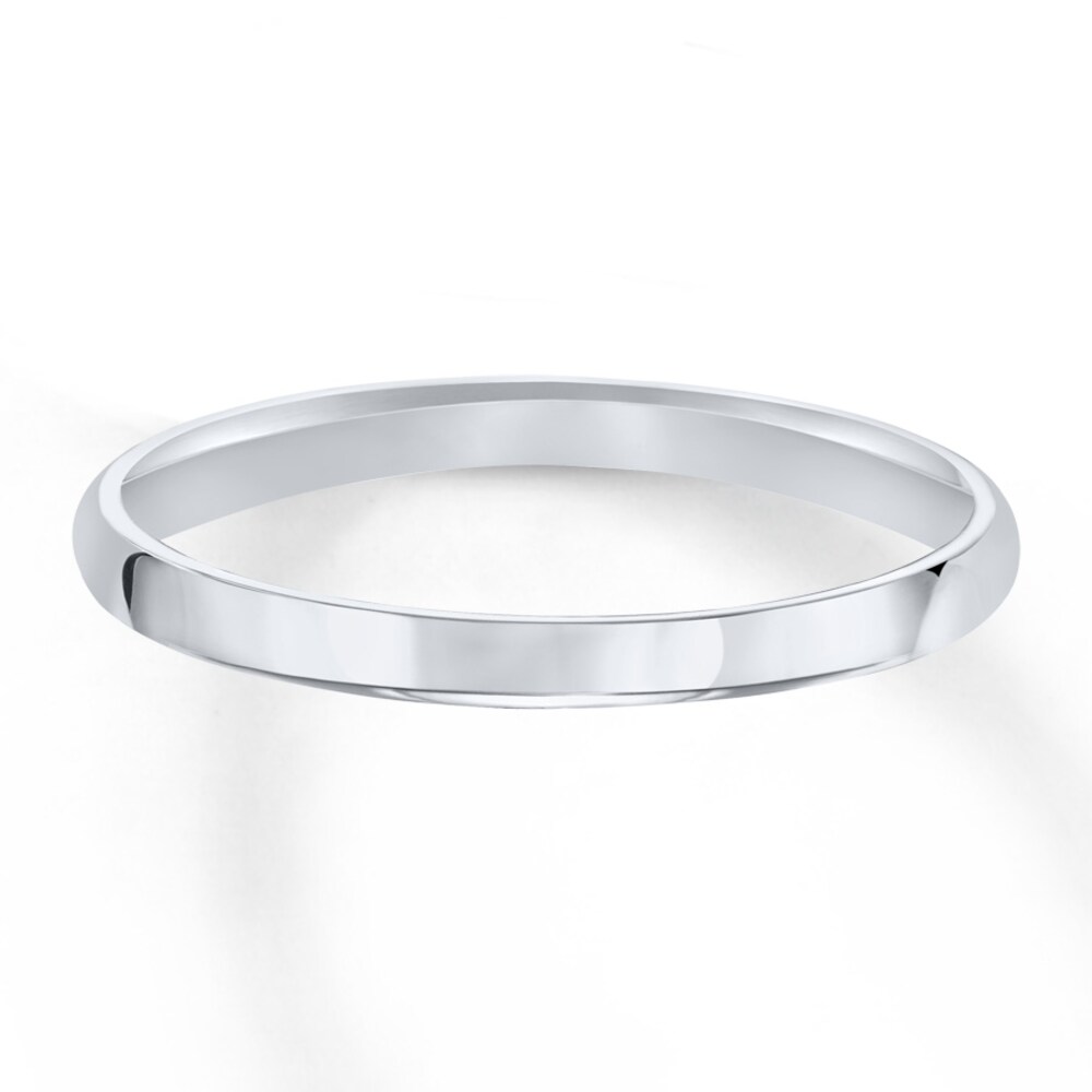 Wedding Band 14K White Gold 2mm t2NnGqxp [t2NnGqxp]