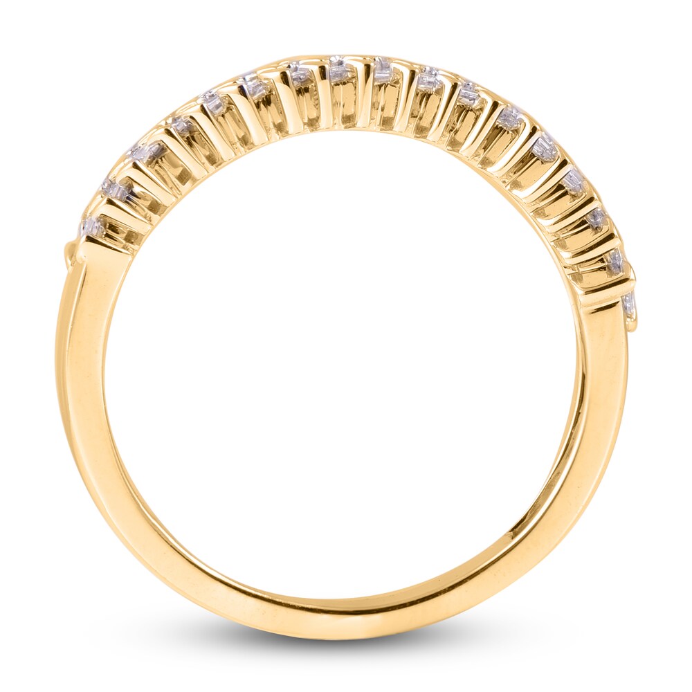 Diamond Ring 1/2 ct tw Baguette 14K Yellow Gold tDHChkJJ