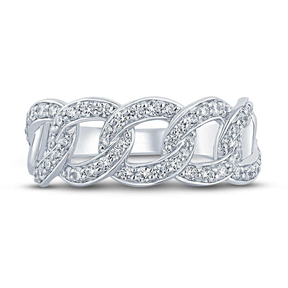 Pnina Tornai Diamond Ring 1/2 ct tw Round 14K White Gold tJT2QTpe