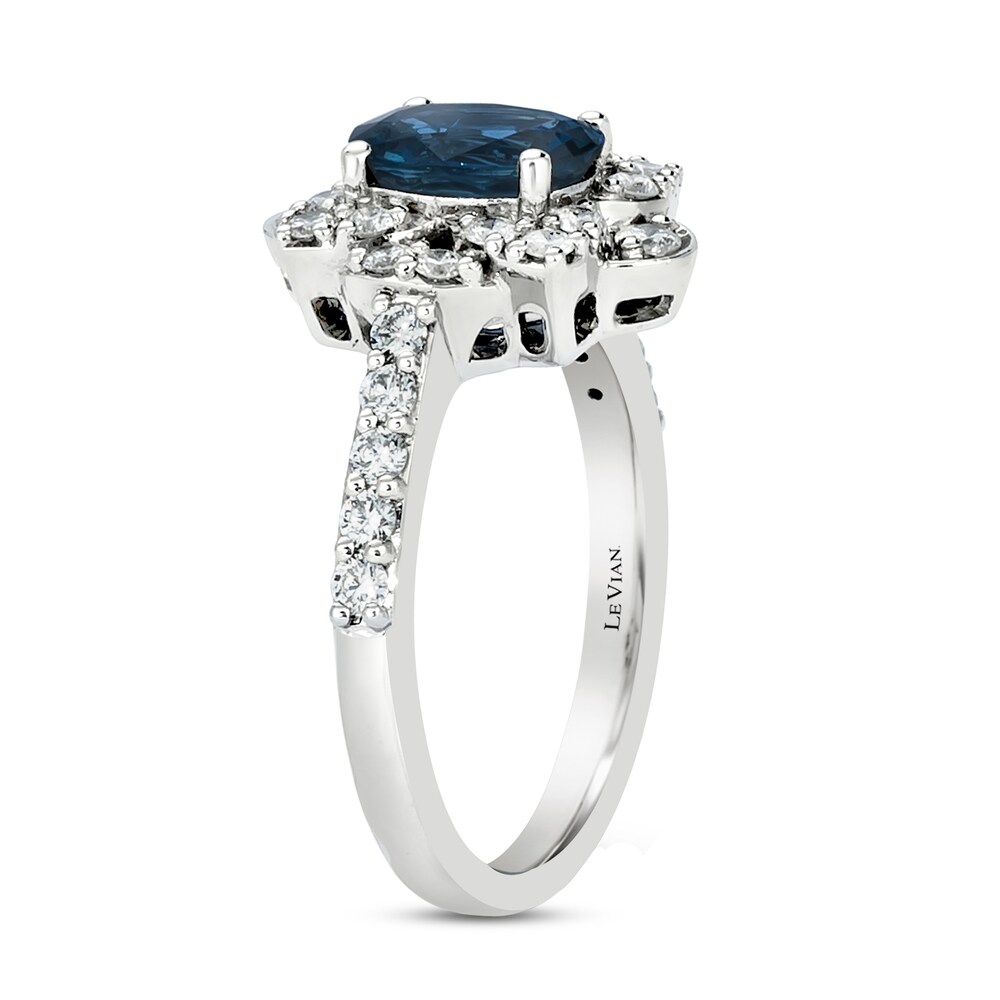 Le Vian Natural Sapphire Ring 5/8 ct tw Diamonds Platinum thQIzIYm