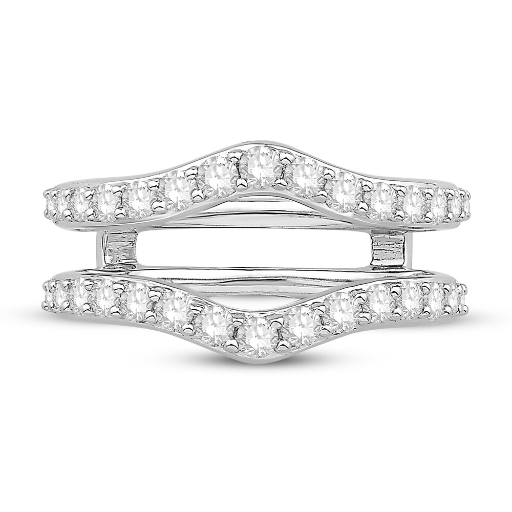 Diamond Enhancer Ring 1 ct tw Round 14K White Gold txul1SzC