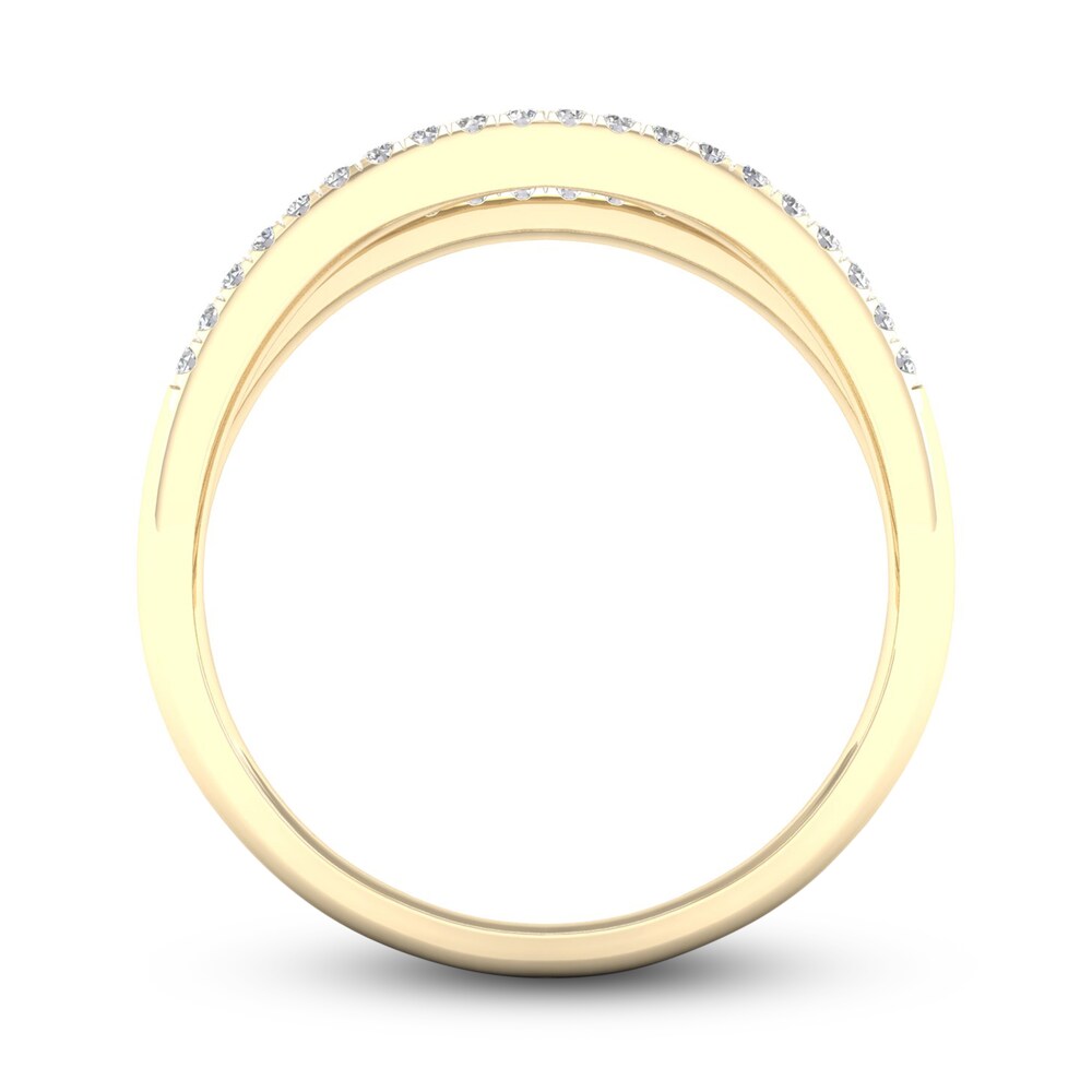 Diamond Ring 1/2 ct tw Round 10K Yellow Gold u6FsAiab