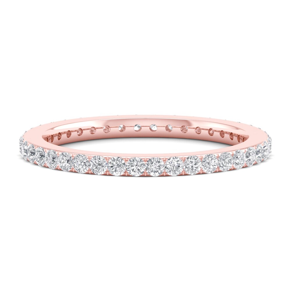 Diamond Eternity Band 1/2 ct tw Round 14K Rose Gold uTb36969