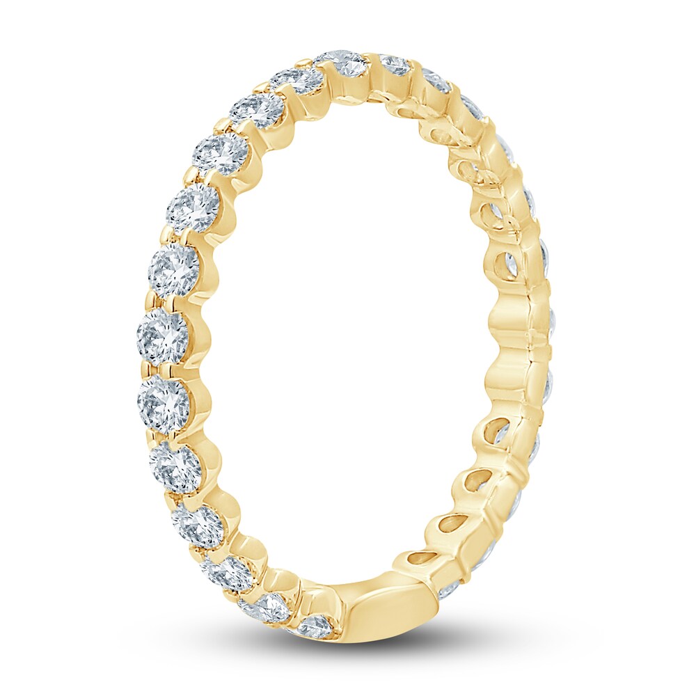 Diamond Eternity Band 1 ct tw Round 14K Yellow Gold v1MkUzgf