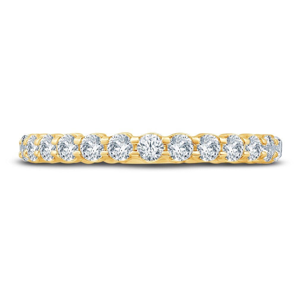 Diamond Eternity Band 1 ct tw Round 14K Yellow Gold v1MkUzgf