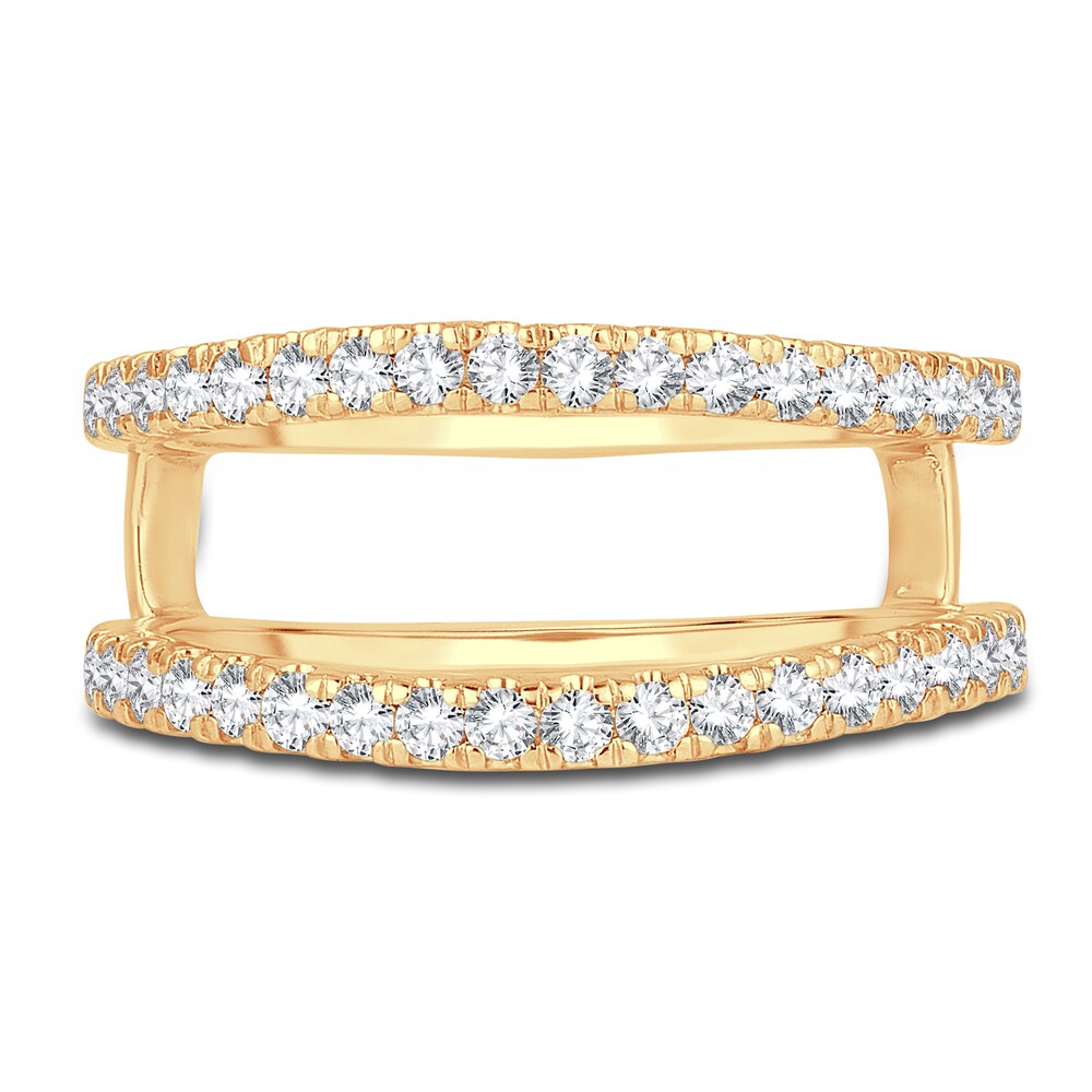 Diamond Enhancer Band 1/2 ct tw Round 14K Yellow Gold vwAOVm87