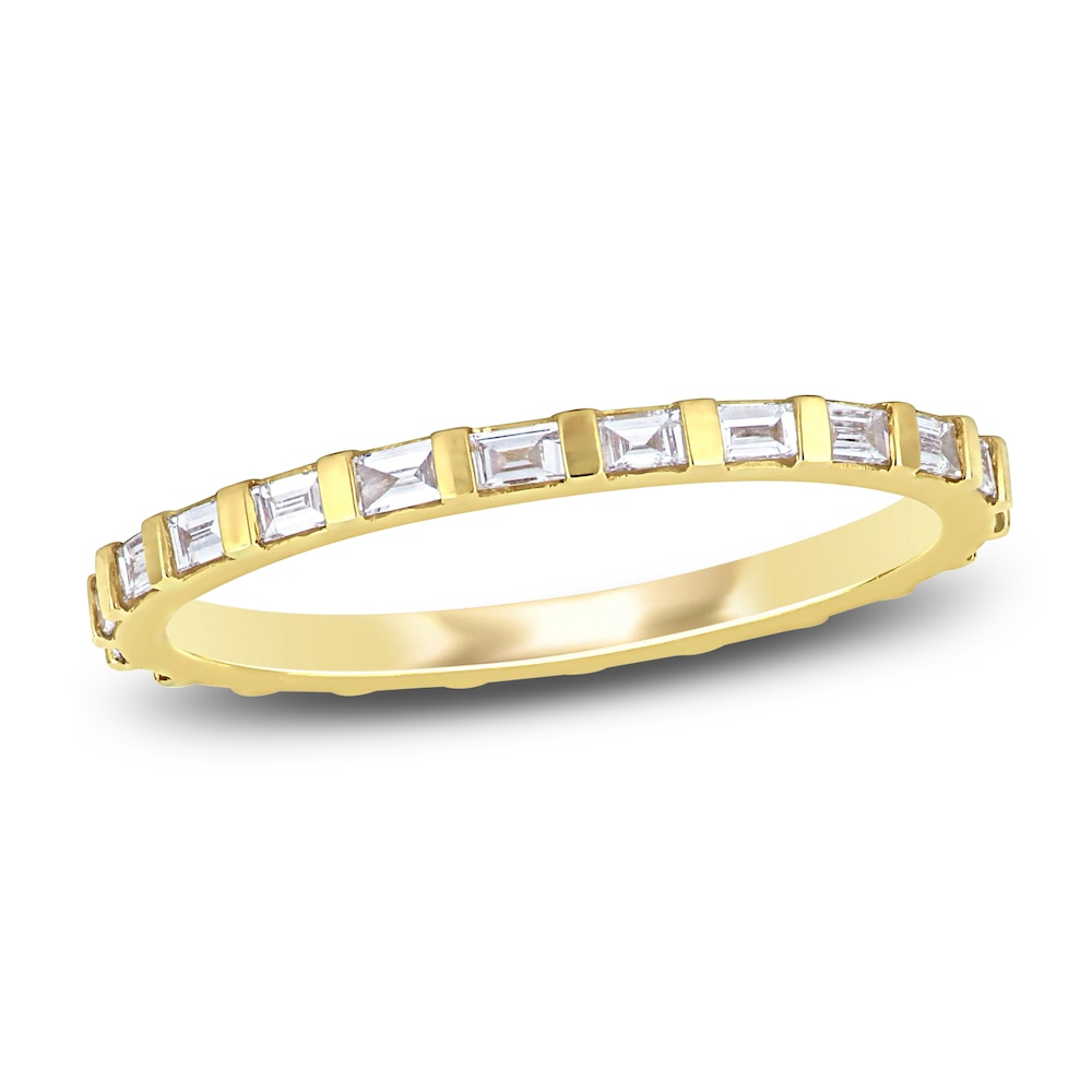 Diamond Eternity Band 3/8 ct tw Baguette 14K Yellow Gold wBFaBeAR [wBFaBeAR]