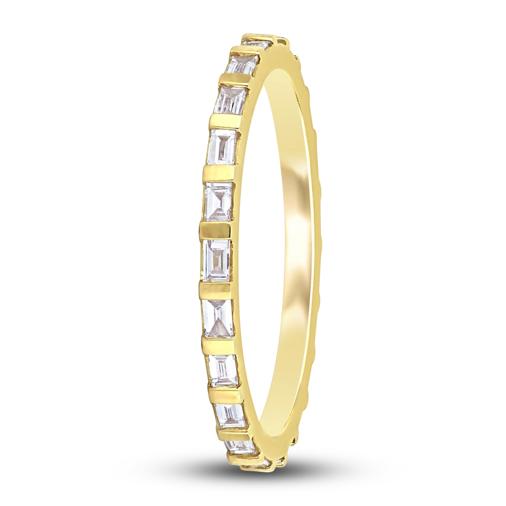 Diamond Eternity Band 3/8 ct tw Baguette 14K Yellow Gold wBFaBeAR