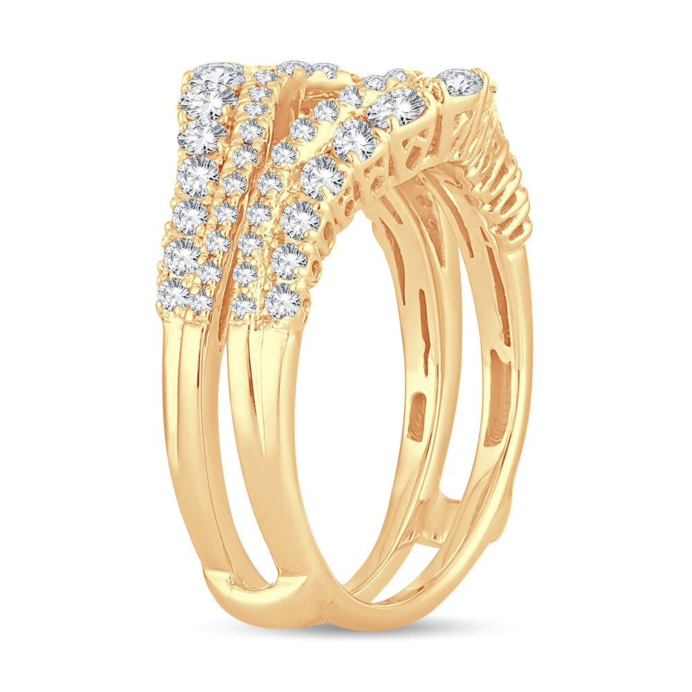 Diamond Enhancer Ring 1 ct tw Round 14K Yellow Gold wxzkpxxS