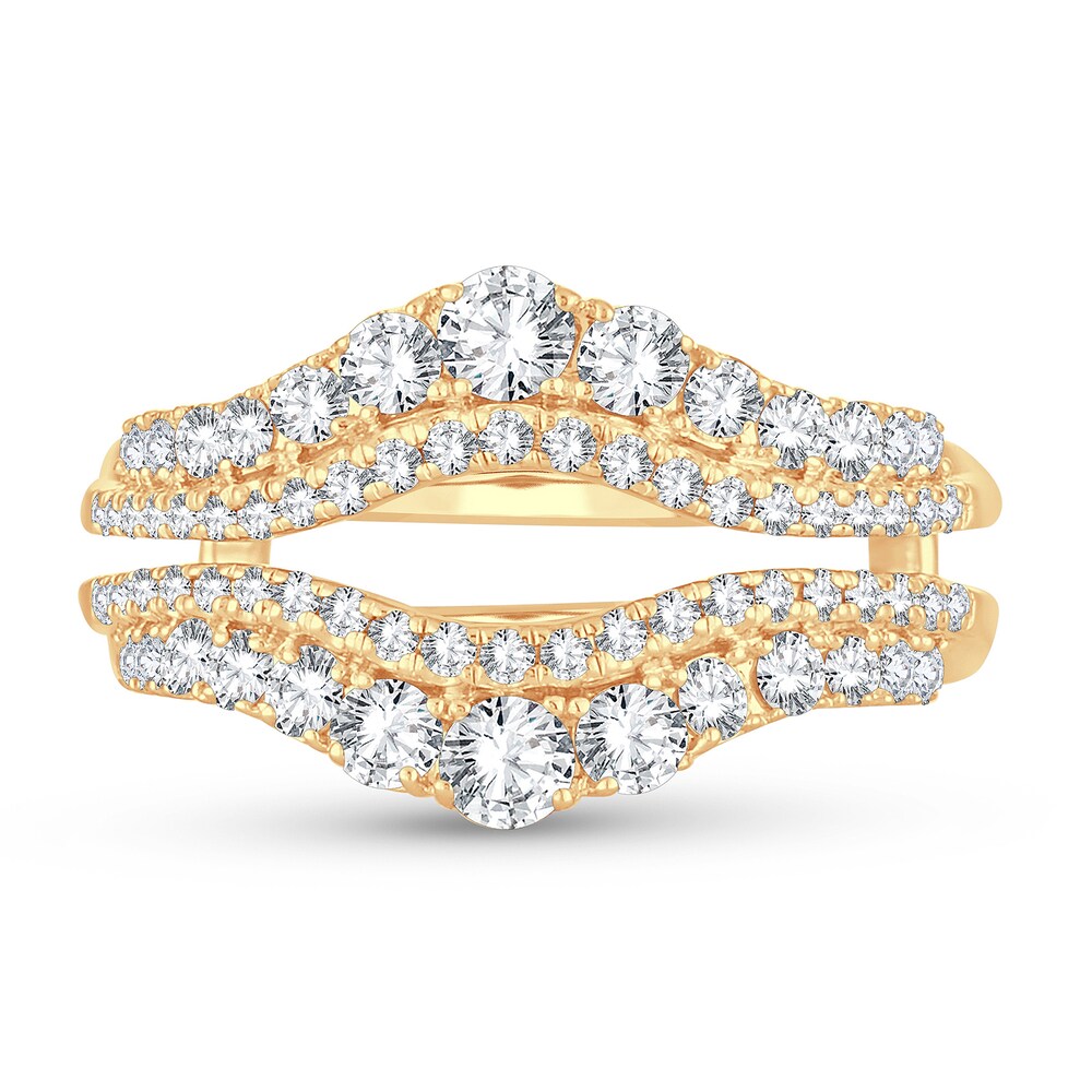 Diamond Enhancer Ring 1 ct tw Round 14K Yellow Gold wxzkpxxS