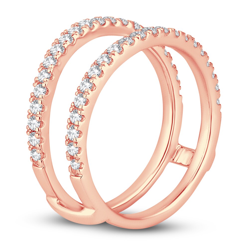 Diamond Enhancer Band 1/2 ct tw Round 14K Rose Gold xqFbWZnm