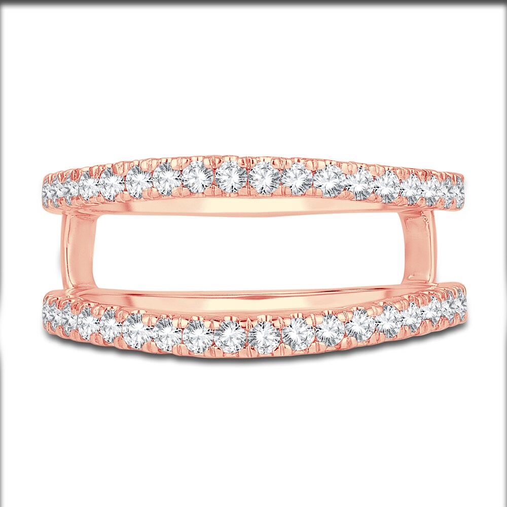 Diamond Enhancer Band 1/2 ct tw Round 14K Rose Gold xqFbWZnm