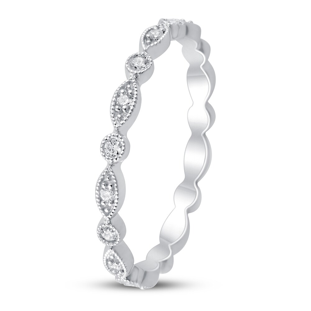 Diamond Eternity Band 1/5 ct tw Round 14K White Gold yUPnlzhK