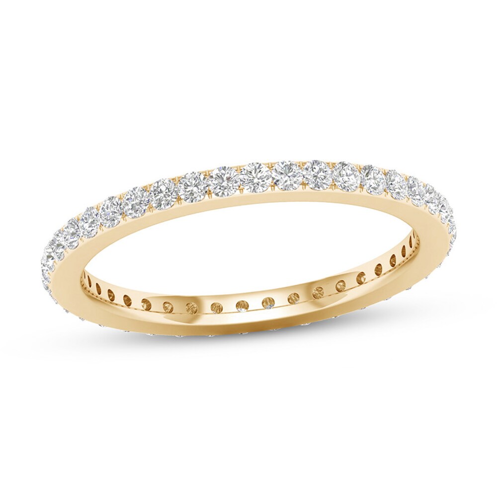 Diamond Eternity Band 1/2 ct tw Round 14K Yellow Gold yW7TZiP0