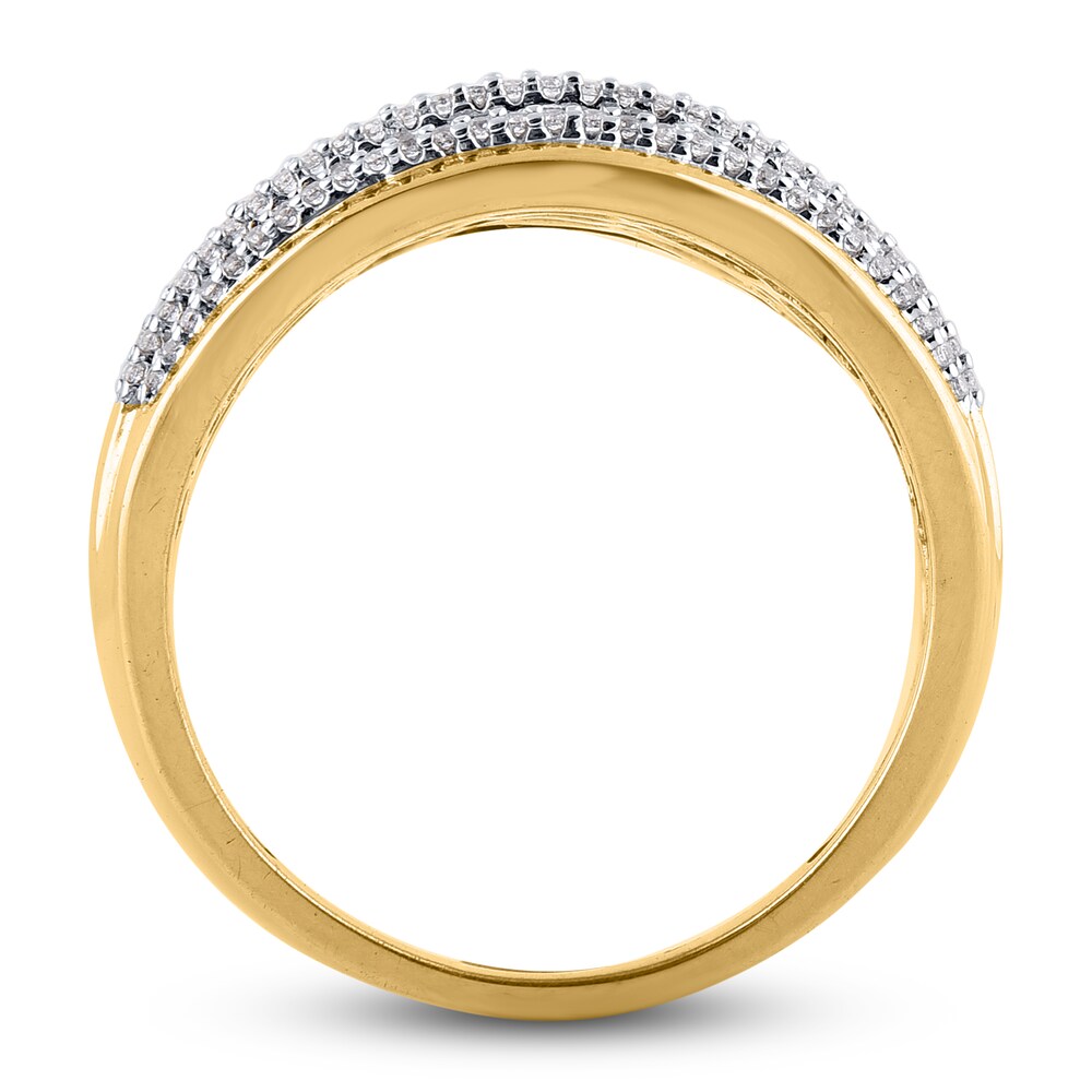 Diamond Anniversary Band 1 ct tw Round 14K Yellow Gold yjWdI4kJ