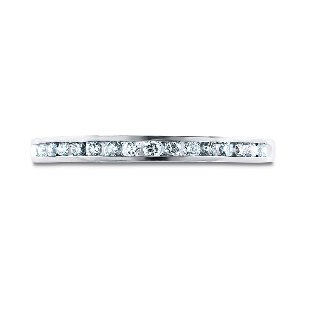 Diamond Anniversary Ring 1/5 ct tw Round 14K White Gold zc0sIqMs