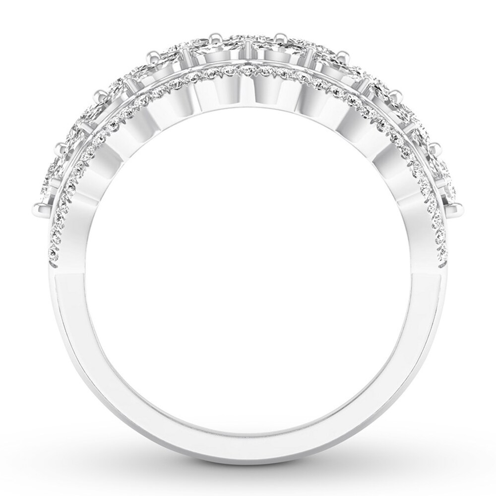 Diamond Anniversary Band 1-1/4 carat tw 14K White Gold zgoqMIy8